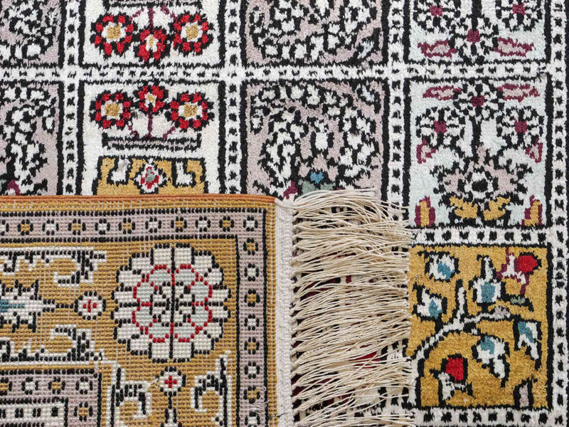 Čínské hedvábí Koberec 92x64cm - Orientální koberec
