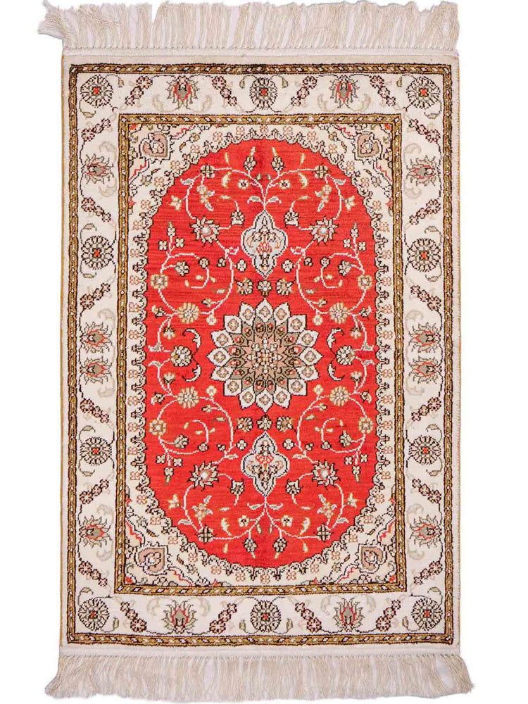 Čínské hedvábí Koberec 93x61cm - Orientální koberec