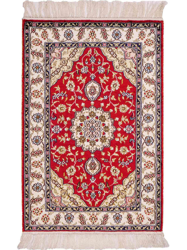 Čínské hedvábí Koberec 92x60cm - Orientální koberec