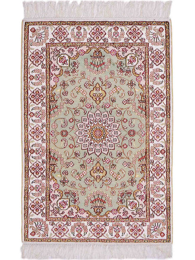 Čínské hedvábí Koberec 63x93cm - Orientální koberec