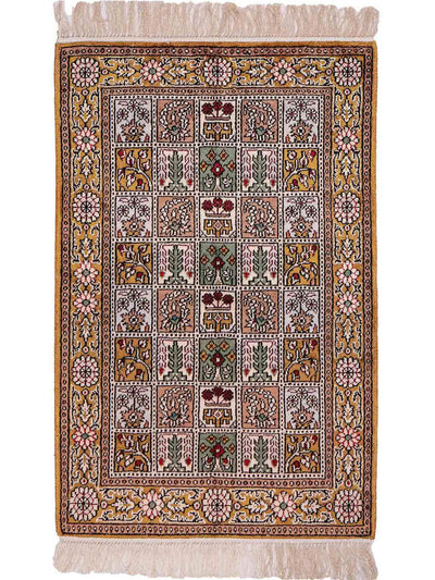 Čínské hedvábí Koberec 62x92cm - Orientální koberec