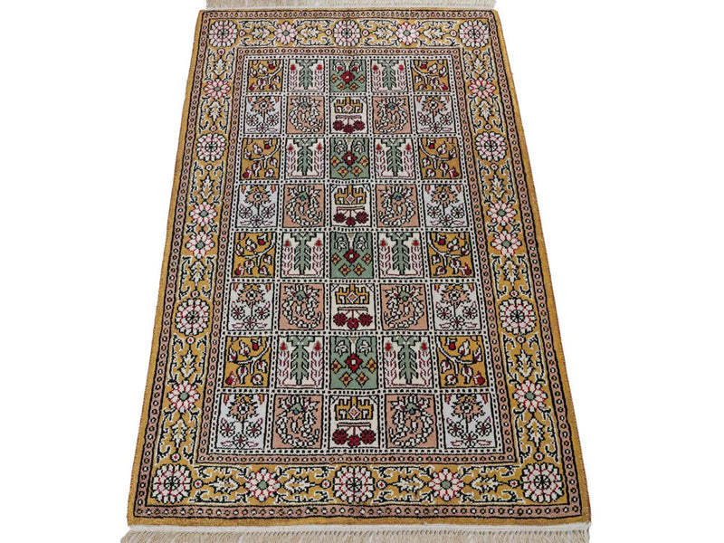 Čínské hedvábí Koberec 92x62cm - Orientální koberec