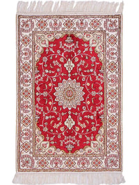 Čínské hedvábí Koberec 61x89cm - Orientální koberec – product image