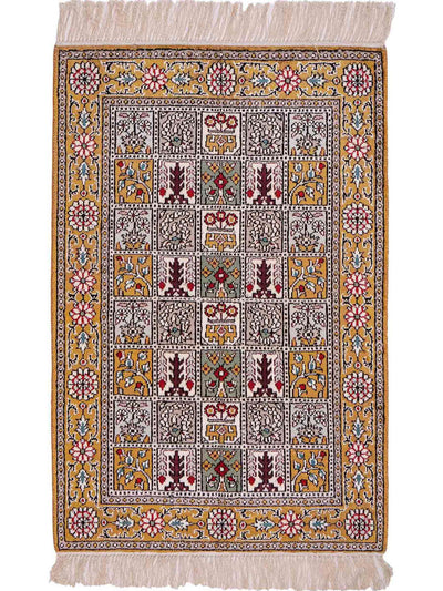 Čínské hedvábí Koberec 63x92cm - Orientální koberec