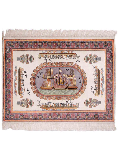 Čínské hedvábí Koberec 91x123cm - Orientální koberec