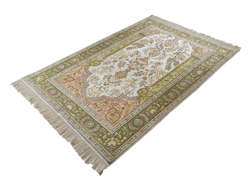Čínské hedvábí Koberec 181x123cm - Orientální koberec