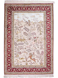 Čínské hedvábí Koberec 183x125cm - Orientální koberec – product image