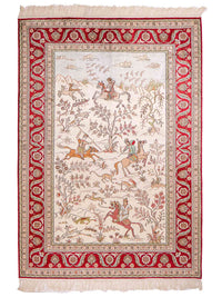 Čínské hedvábí Koberec 180x124cm - Orientální koberec – product image
