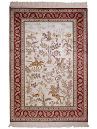 Čínské hedvábí Koberec 183x126cm - Orientální koberec – product image