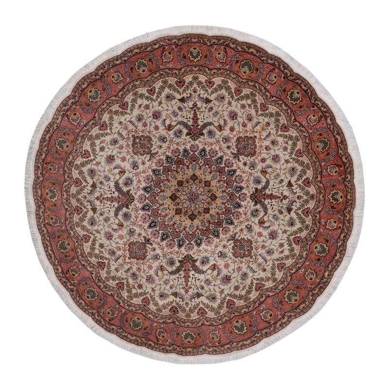Tabriz - 50 Raj Koberec 200x200cm - Perský koberec