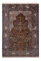 Kašmírské hedvábí Koberec 185x122cm - Orientální koberec