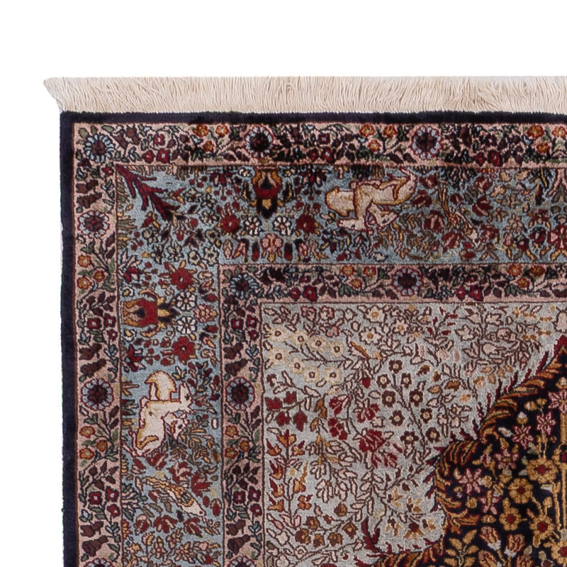 Kašmírské hedvábí Koberec 185x122cm - Orientální koberec