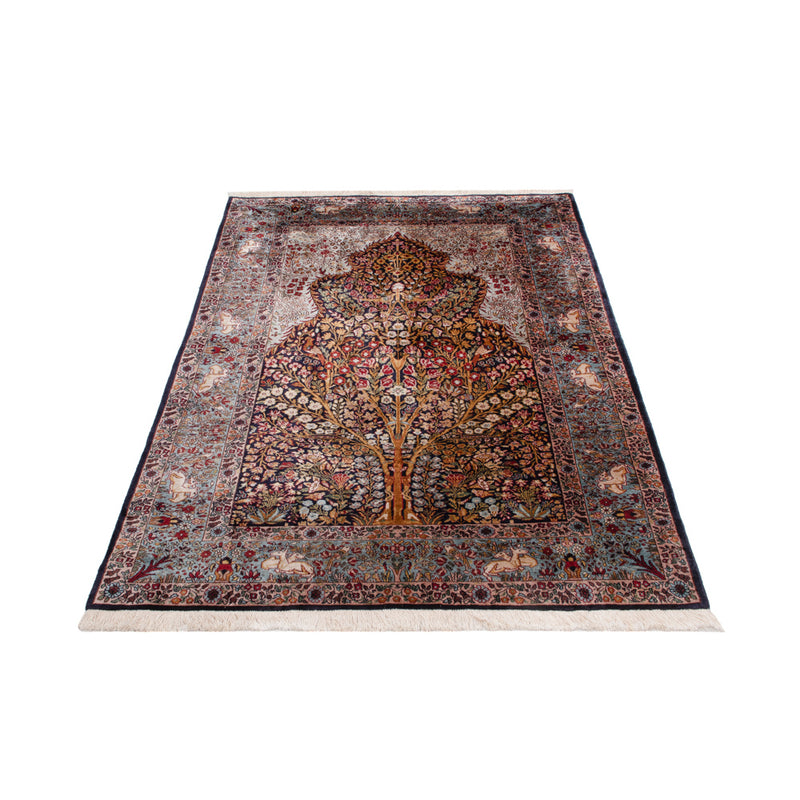 Kašmírské hedvábí Koberec 185x122cm - Orientální koberec