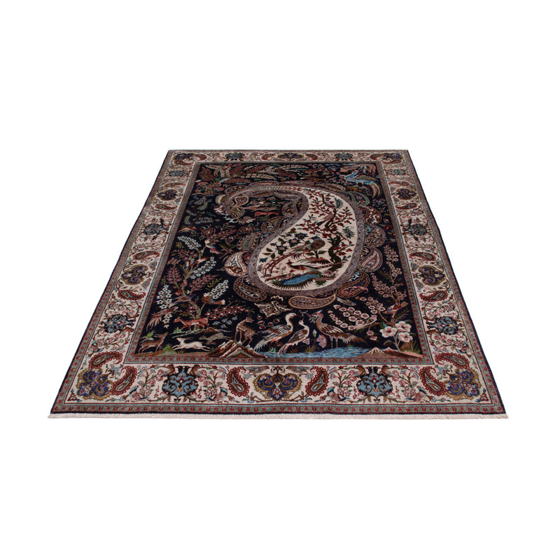 Qom Koberec 140x195cm - Perský koberec