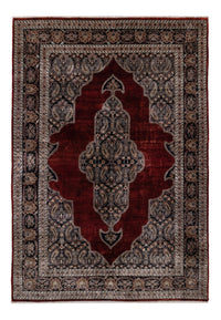 Hedvábný koberec - Kayseri - 187 x 123 cm - tmavě červená – product image