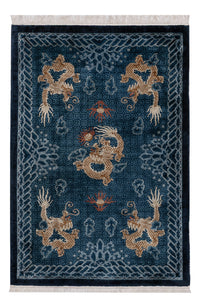 Čínské hedvábí Koberec 187x123cm - Orientální koberec – product image