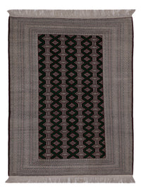 Pákistánský koberec - 178 x 135 cm - černá – product image