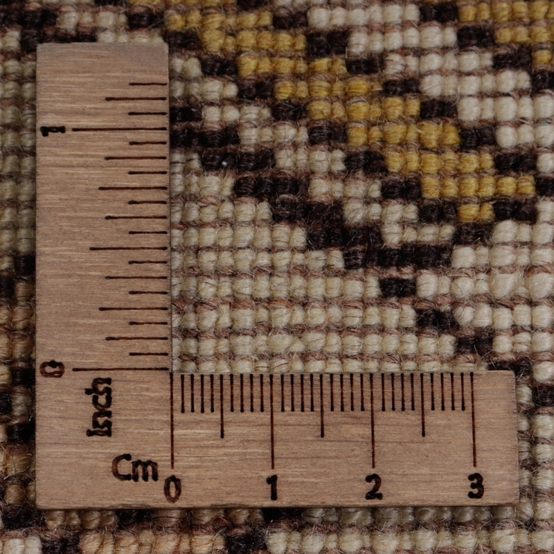 Hedvábný koberec - Kayseri - 280 x 200 cm - světle béžová