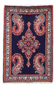 Sarouk Koberec 65x103cm - Perský koberec - tmavě modrá