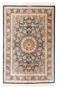 Qom hedvábí Koberec 100x152cm - Perský koberec – product image