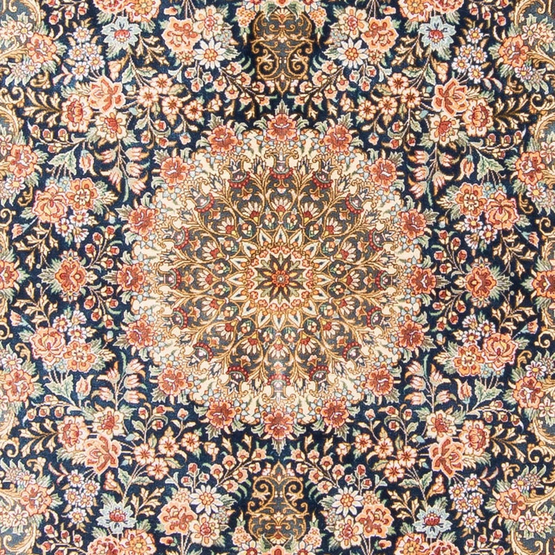 Qom hedvábí Koberec 100x152cm - Perský koberec