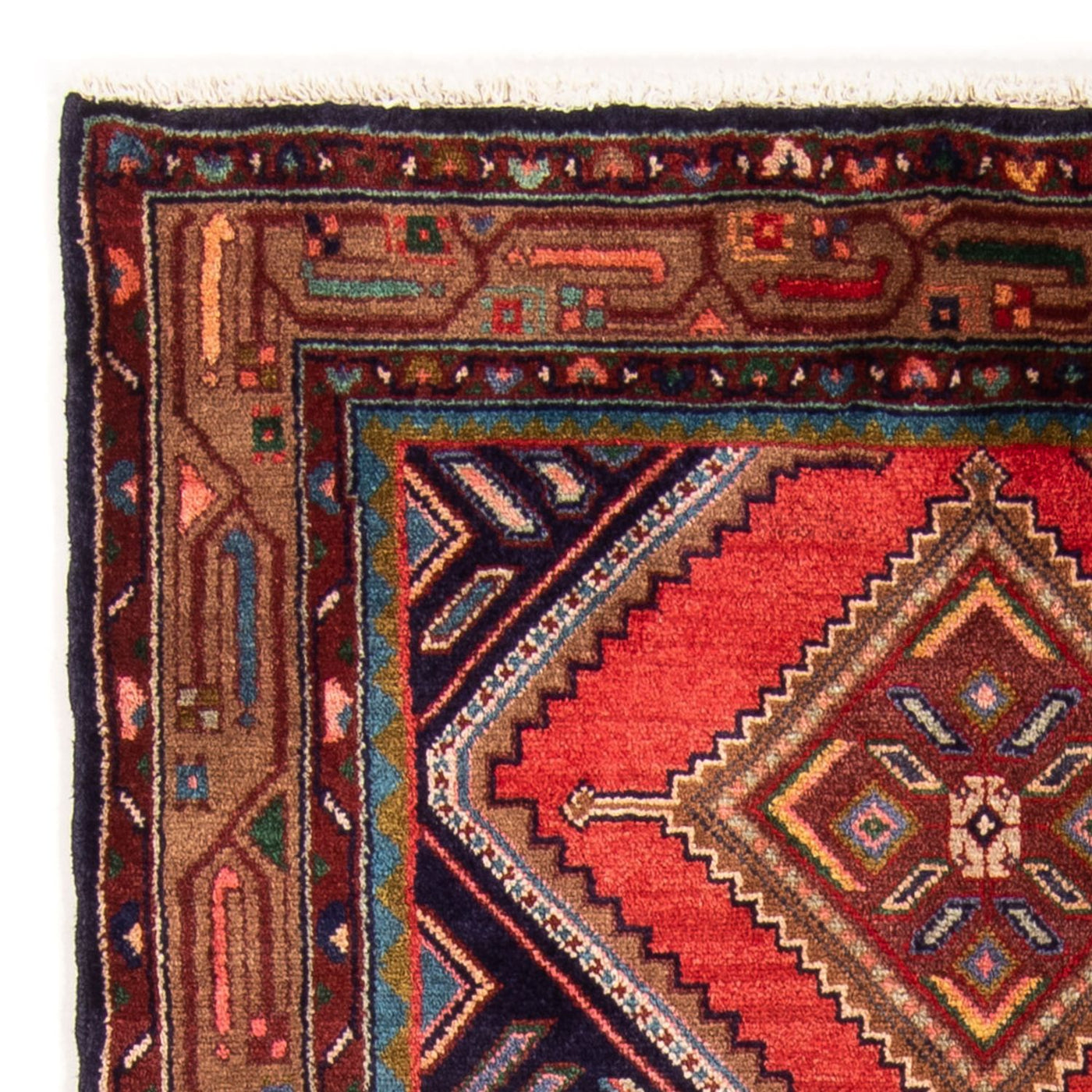 Runner Perský koberec - Nomádský - 202 x 102 cm - červená