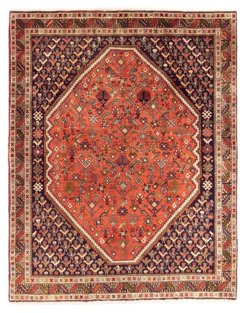 Ardabil Koberec 158x205cm - Perský koberec - oranžová