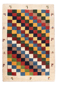 Gabbeh Koberec - Perský - 125 x 86 cm - vícebarevné – product image