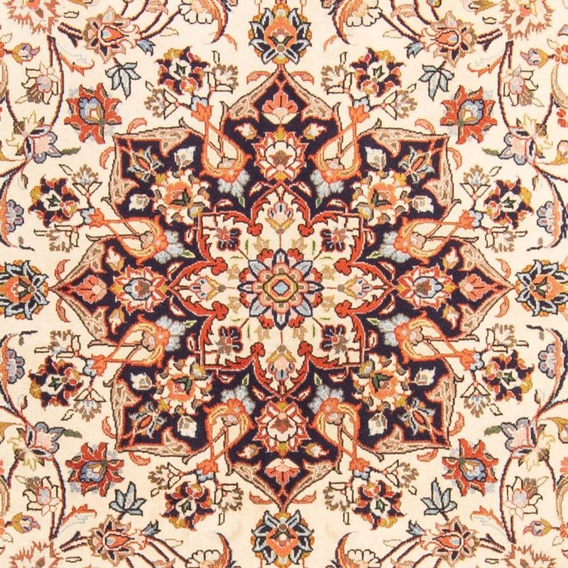 Sarouk Koberec 215x273cm - Perský koberec - béžová