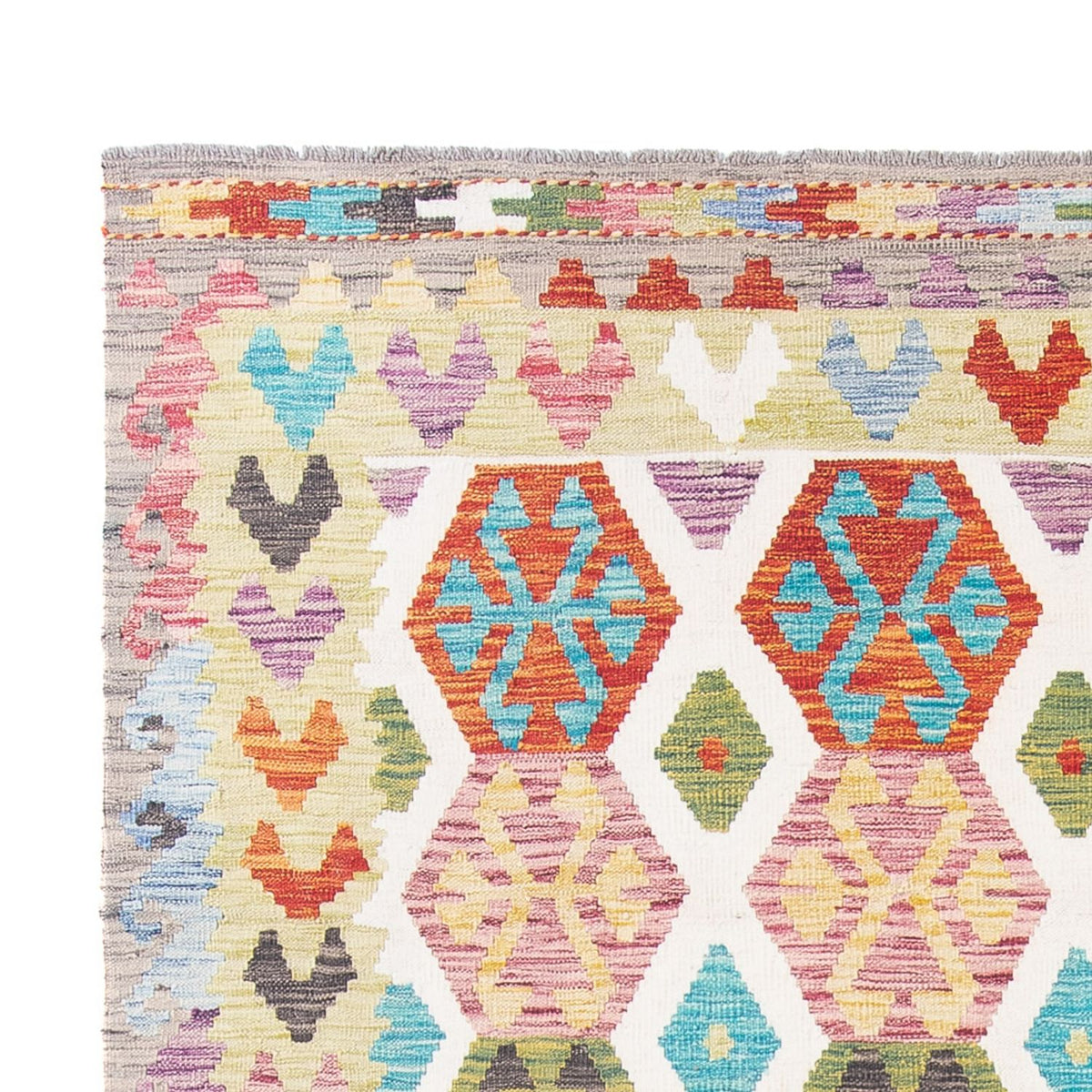Kilim Maimana Koberec 203x305cm - Vlněný koberec