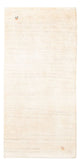 Perský Gabbeh Koberec 73x146cm - Perserteppich Wollteppich - přírodní bílá