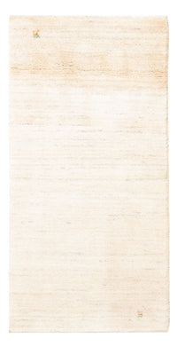 Perský Gabbeh Koberec 71x144cm - Perserteppich Wollteppich - přírodní bílá – product image