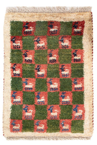 Perský Gabbeh Koberec 60x40cm - Perserteppich Wollteppich – product image