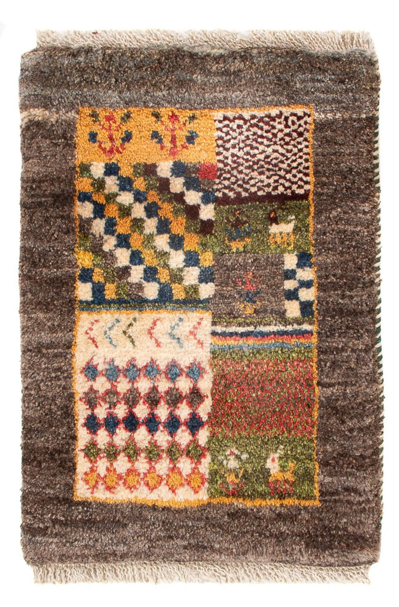 Perský Gabbeh Koberec 60x40cm - Perserteppich Wollteppich