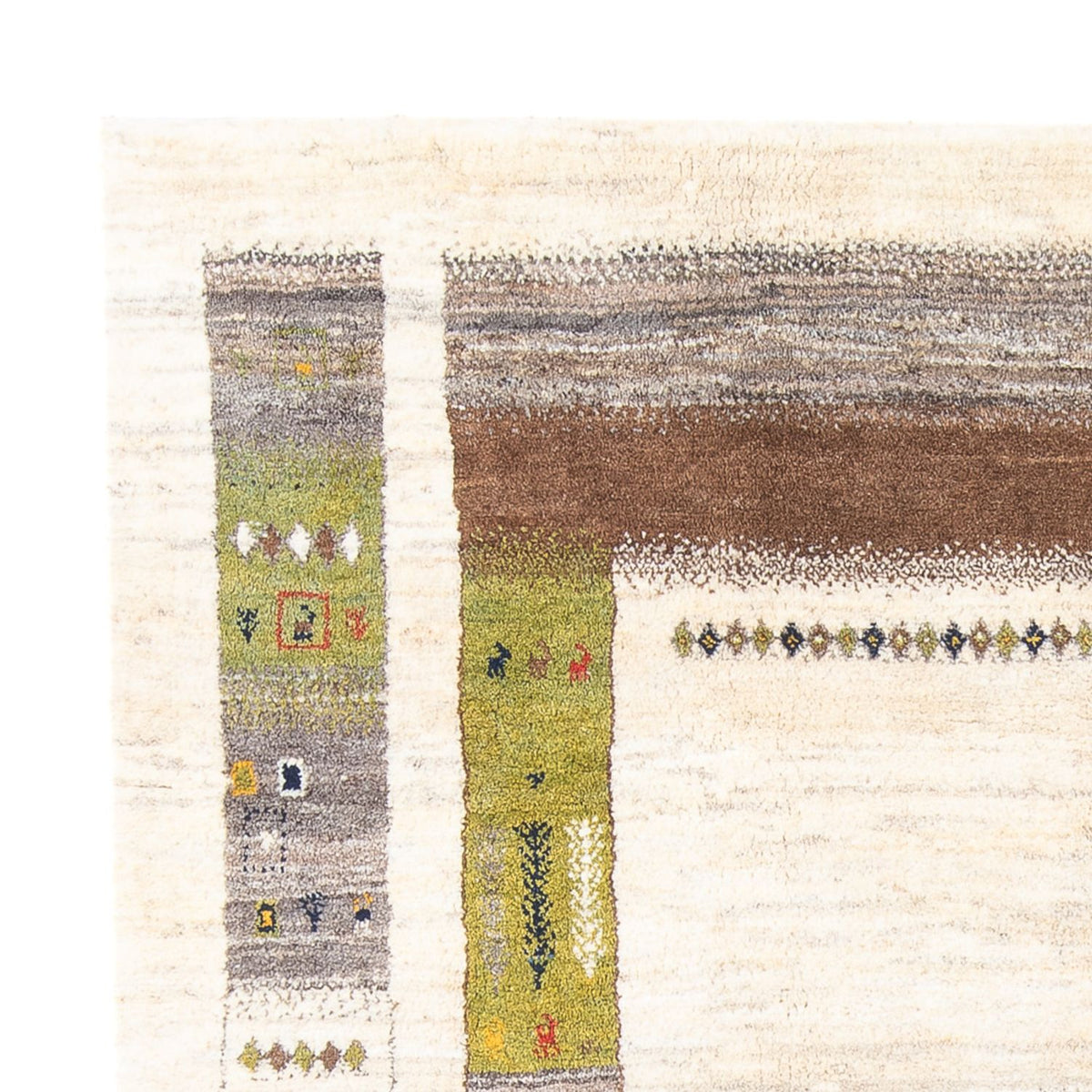 Perský Gabbeh Koberec 200x245cm - Perserteppich Wollteppich