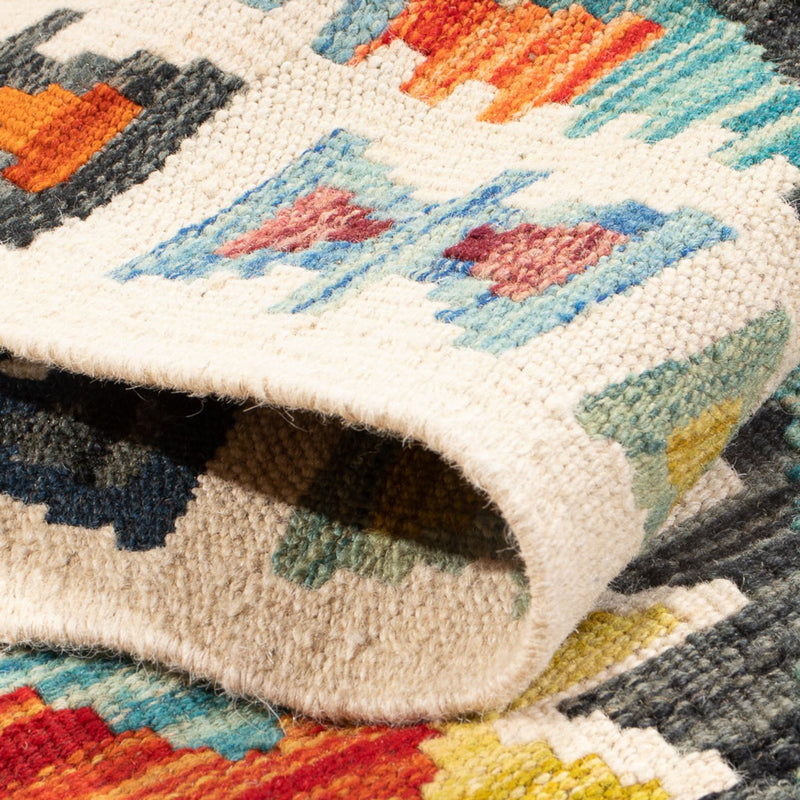 Kilim Maimana Koberec 80x281cm - Vlněný koberec