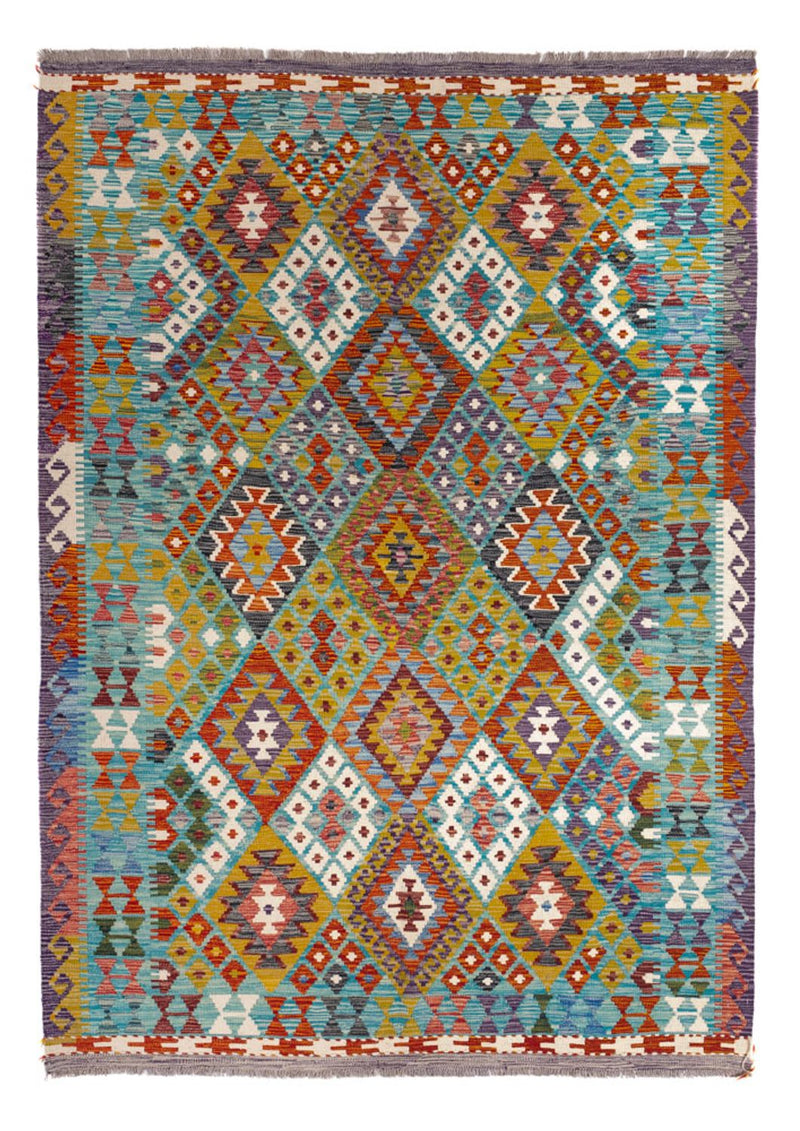 Kilim Maimana Koberec 247x178cm - Vlněný koberec