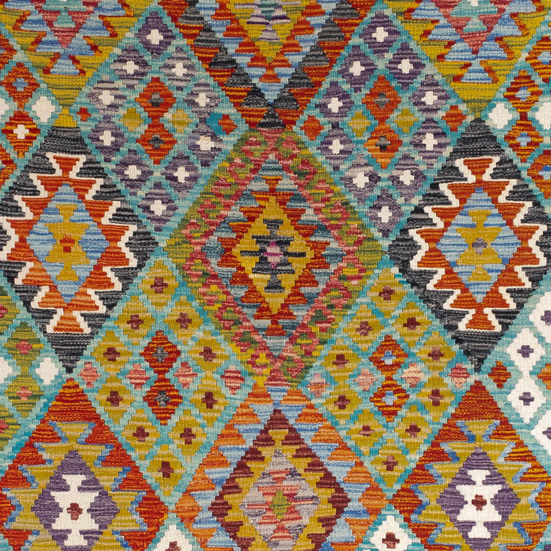Kilim Maimana Koberec 247x178cm - Vlněný koberec