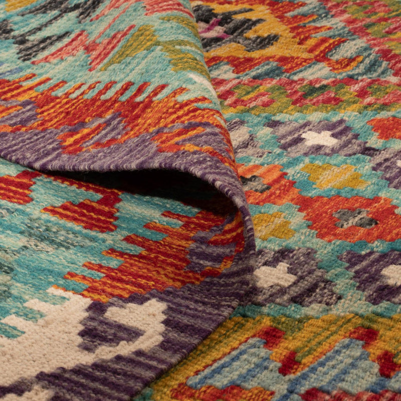 Kilim Maimana Koberec 247x178cm - Vlněný koberec