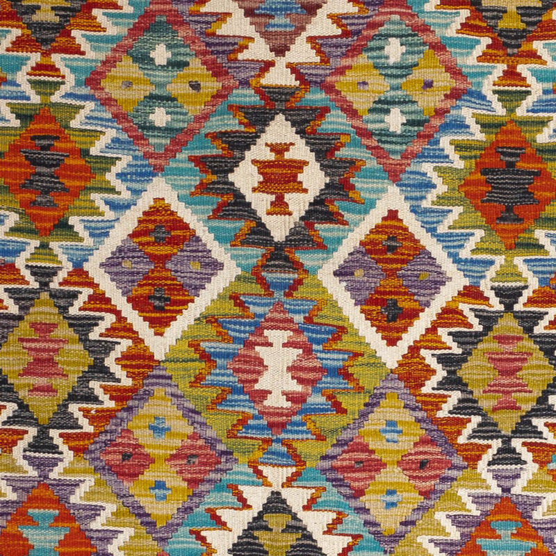 Kilim Maimana Koberec 154x154cm - Vlněný koberec