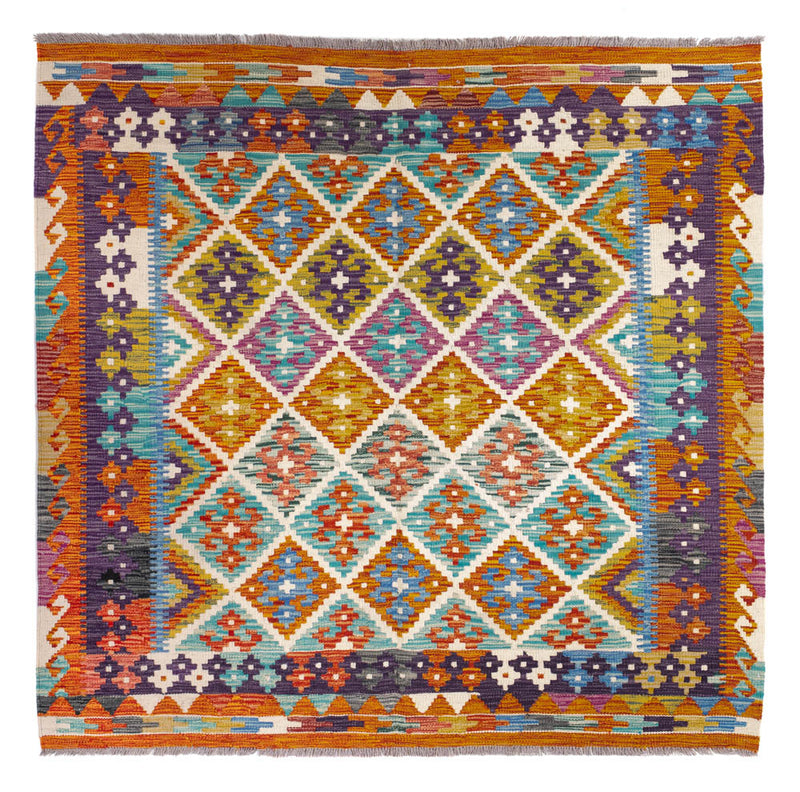 Kilim Maimana Koberec 152x158cm - Vlněný koberec