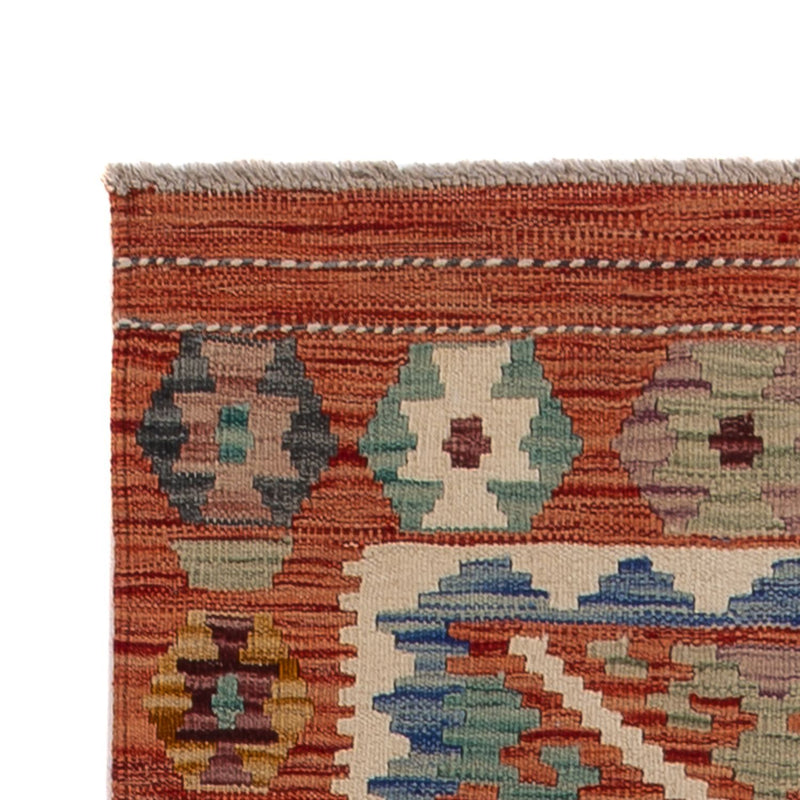 Kilim Maimana Koberec 246x76cm - Vlněný koberec