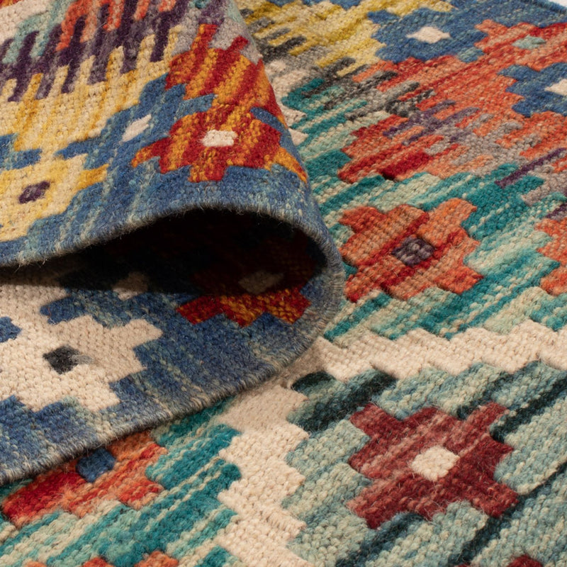 Kilim Maimana Koberec 79x239cm - Vlněný koberec