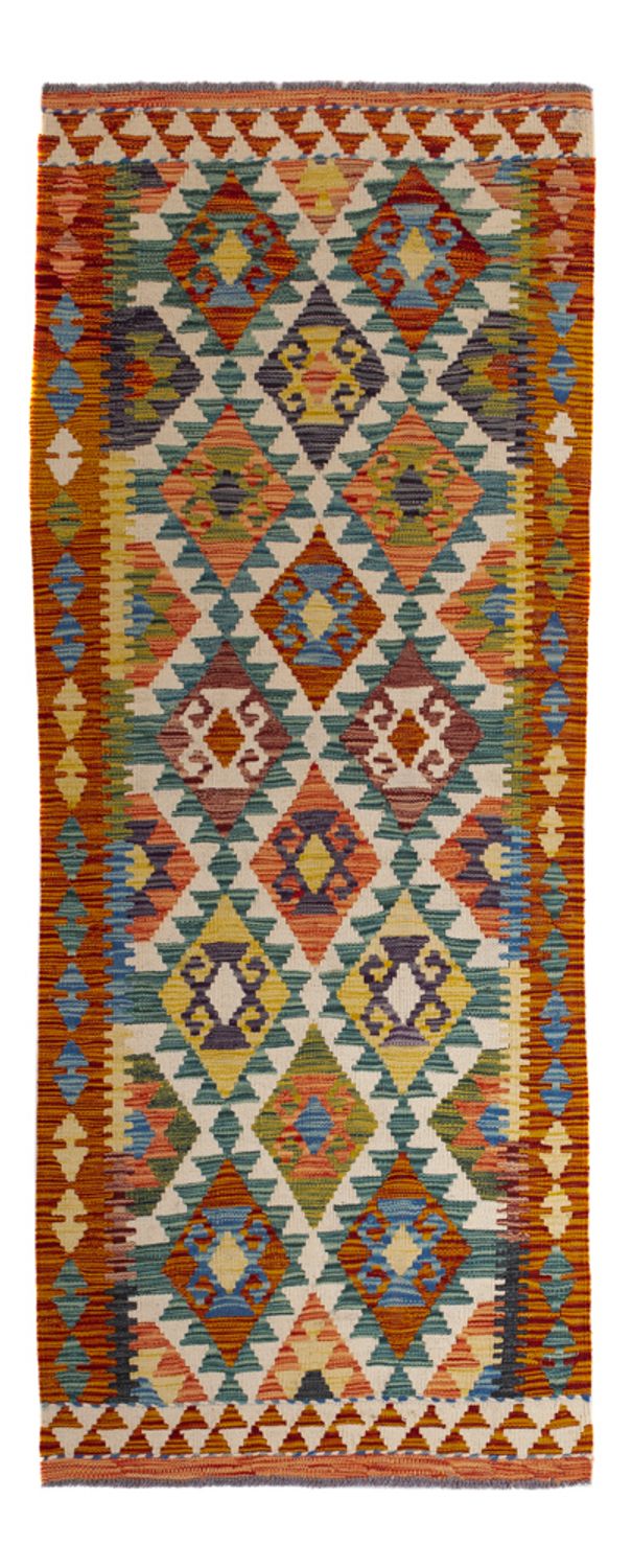 Kilim Maimana Koberec 202x86cm - Vlněný koberec