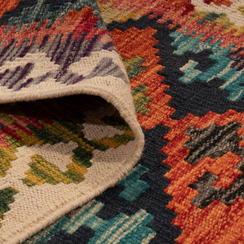 Kilim Maimana Koberec 76x199cm - Vlněný koberec