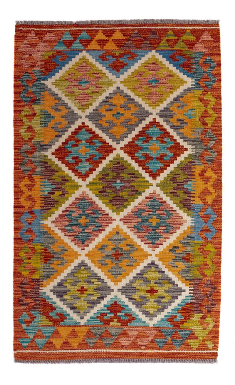 Kilim Maimana Koberec 127x82cm - Vlněný koberec