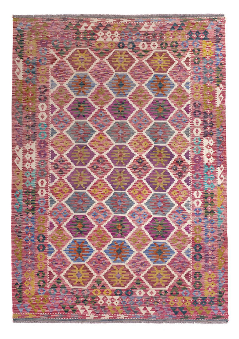 Kilim Maimana Koberec 254x177cm - Vlněný koberec