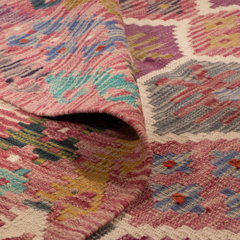 Kilim Maimana Koberec 254x177cm - Vlněný koberec
