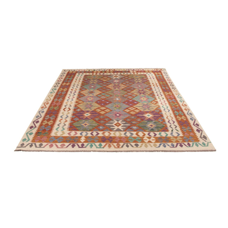 Kilim Maimana Koberec 195x247cm - Vlněný koberec