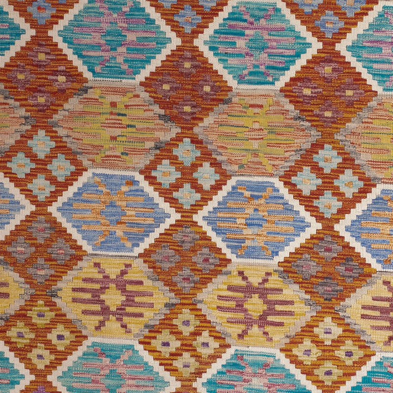 Kilim Maimana Koberec 201x247cm - Vlněný koberec